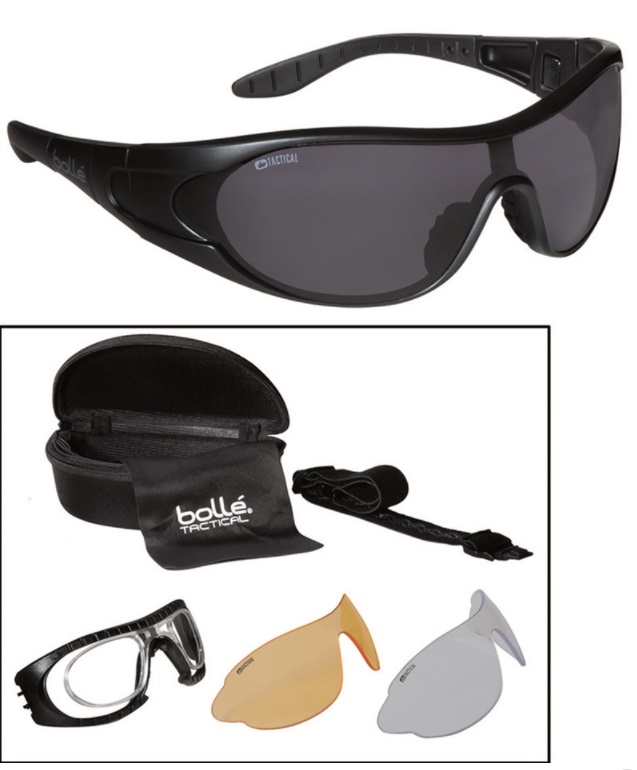 Lunettes Bolle Tactical Raider Kit 3 Verres