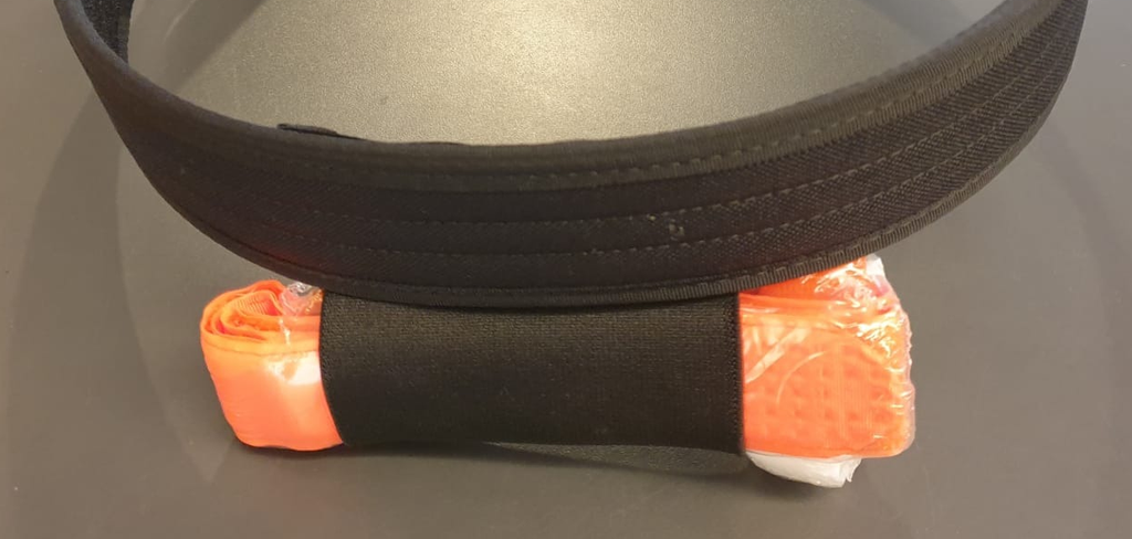 Pochette Tourniquet Noir Laterale