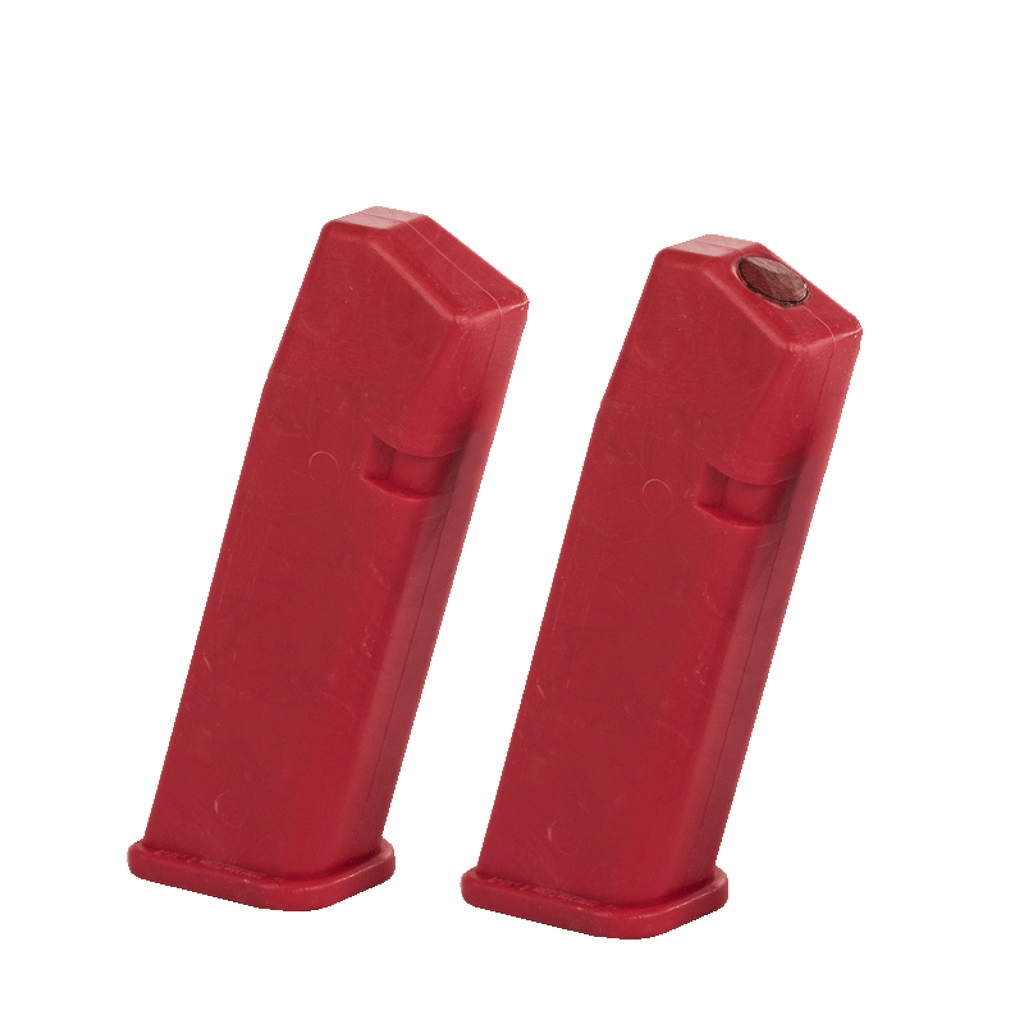 Red Gun Glock 17 avec 2 magazins