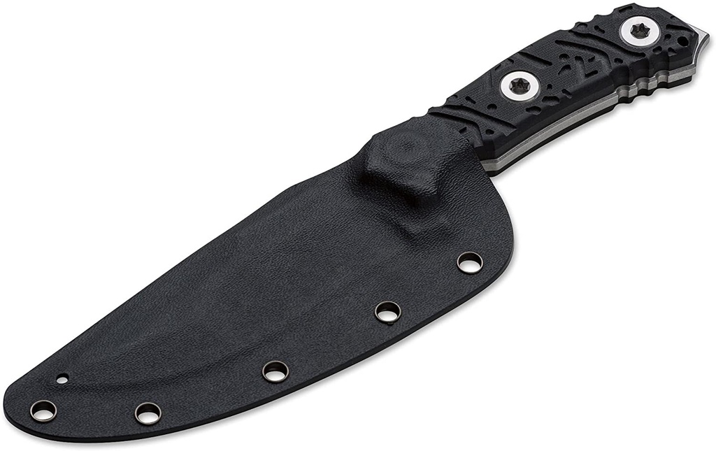 BÖKER PLUS Messer M13 Couteau Mixte, Argent/Noir, 23.7 cm