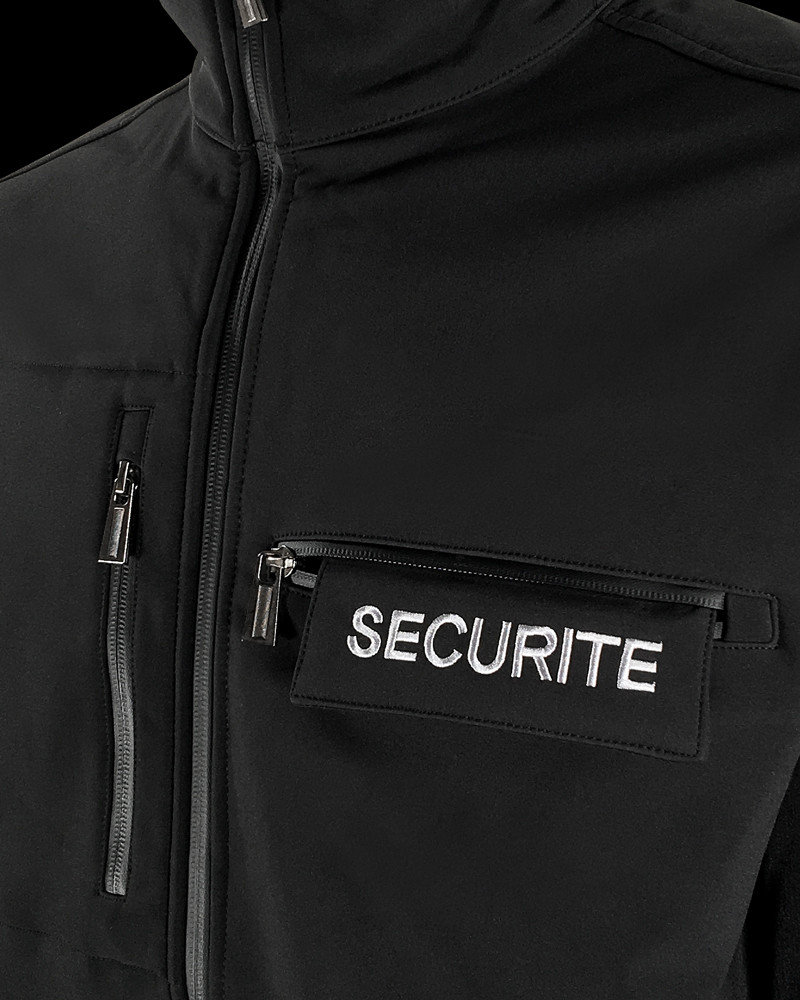 Softshell Noir SECURITE