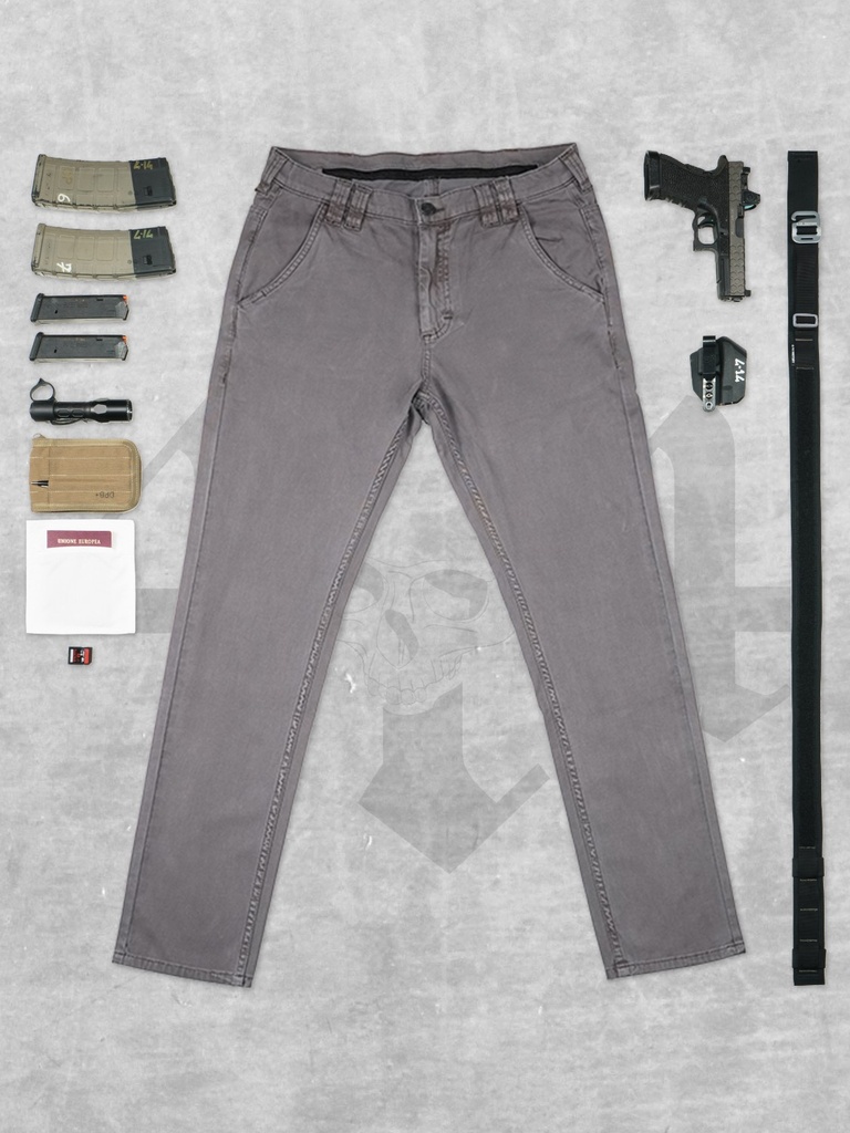 PANTALON EN COTON "SHADOW"