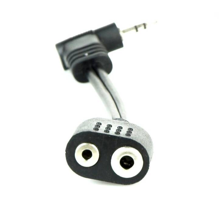 Adaptateur pour casque d'écoute, 2,5/3,5 mm