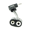 Adaptateur pour casque d'écoute, 2,5/3,5 mm