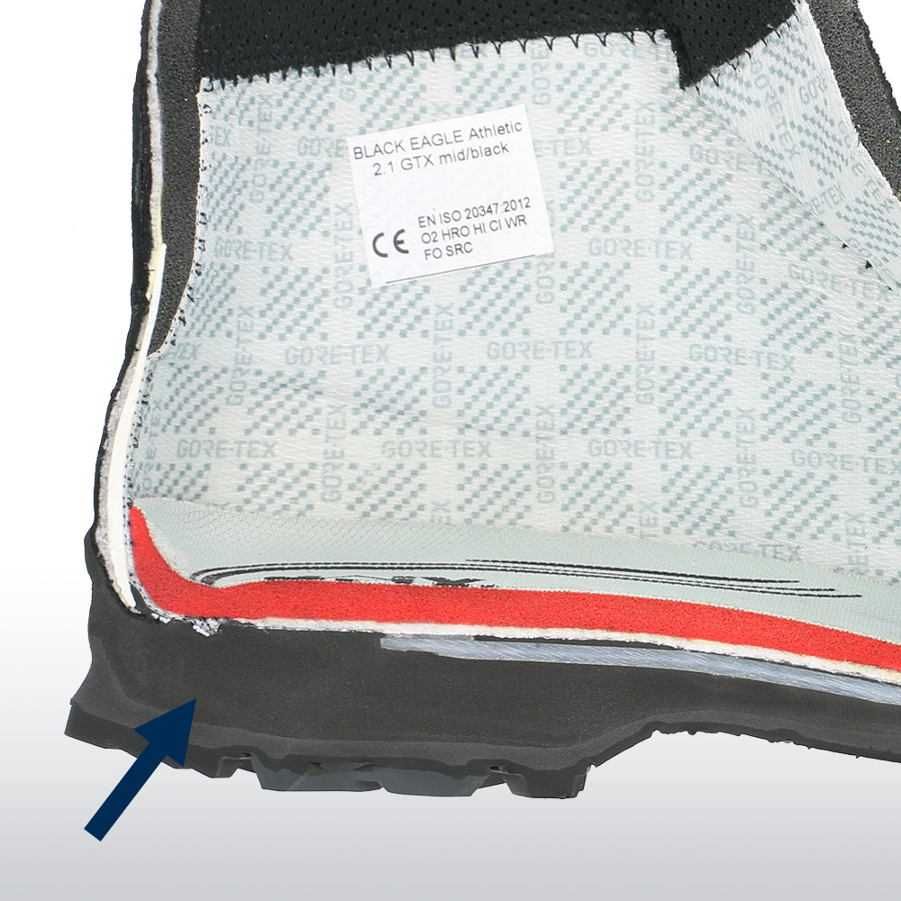 Black Eagle Athletic 2.1 GTX  mid/black/