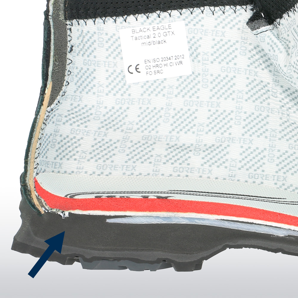 Chaussures Haix Black Eagle Tactical 2.0 mid GTX