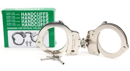 Menottes Nickel  2 clefs