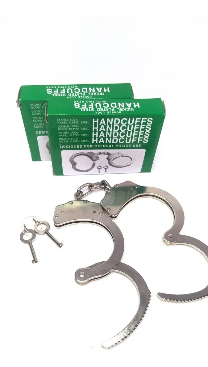 Menottes Nickel  2 clefs