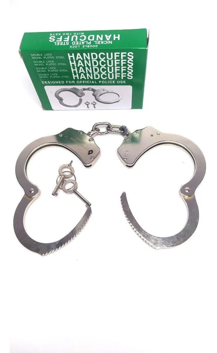 Menottes Nickel  2 clefs