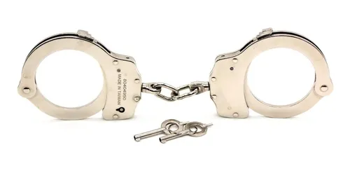 Menottes Nickel  2 clefs