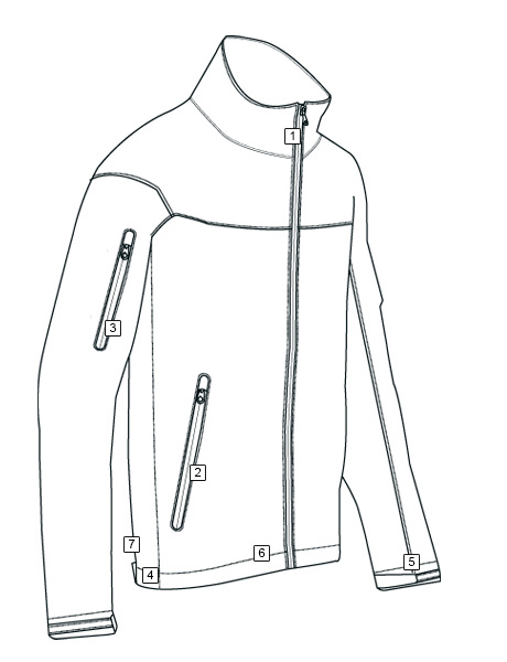 Veste softshell Tactique 24-7 series®