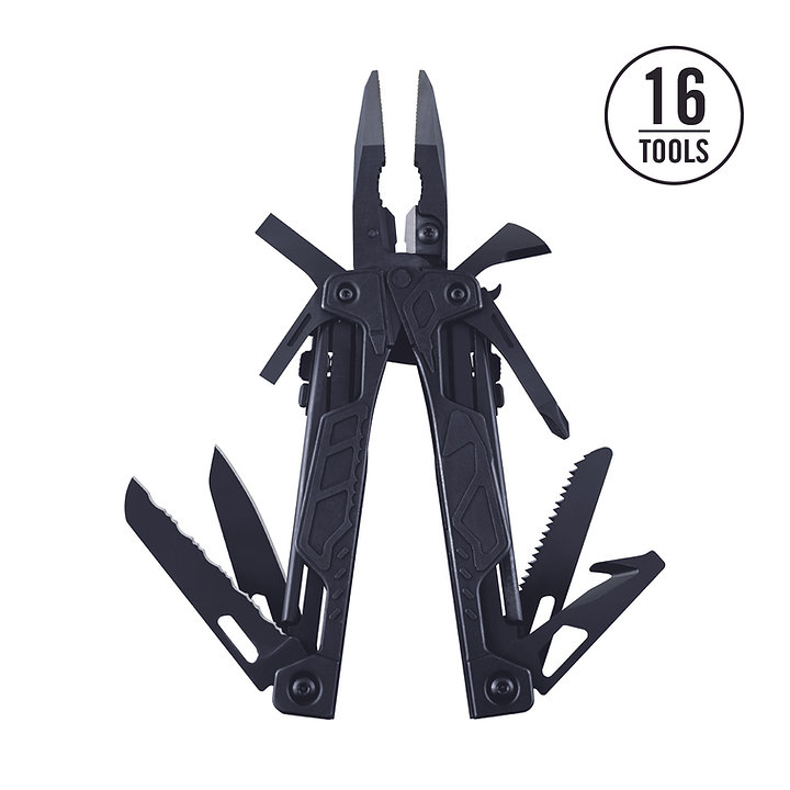 Pince Multitools OHT Noir - 16 Outils