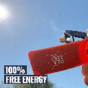 Briquet Solaire Jaune SUNCASE GEAR