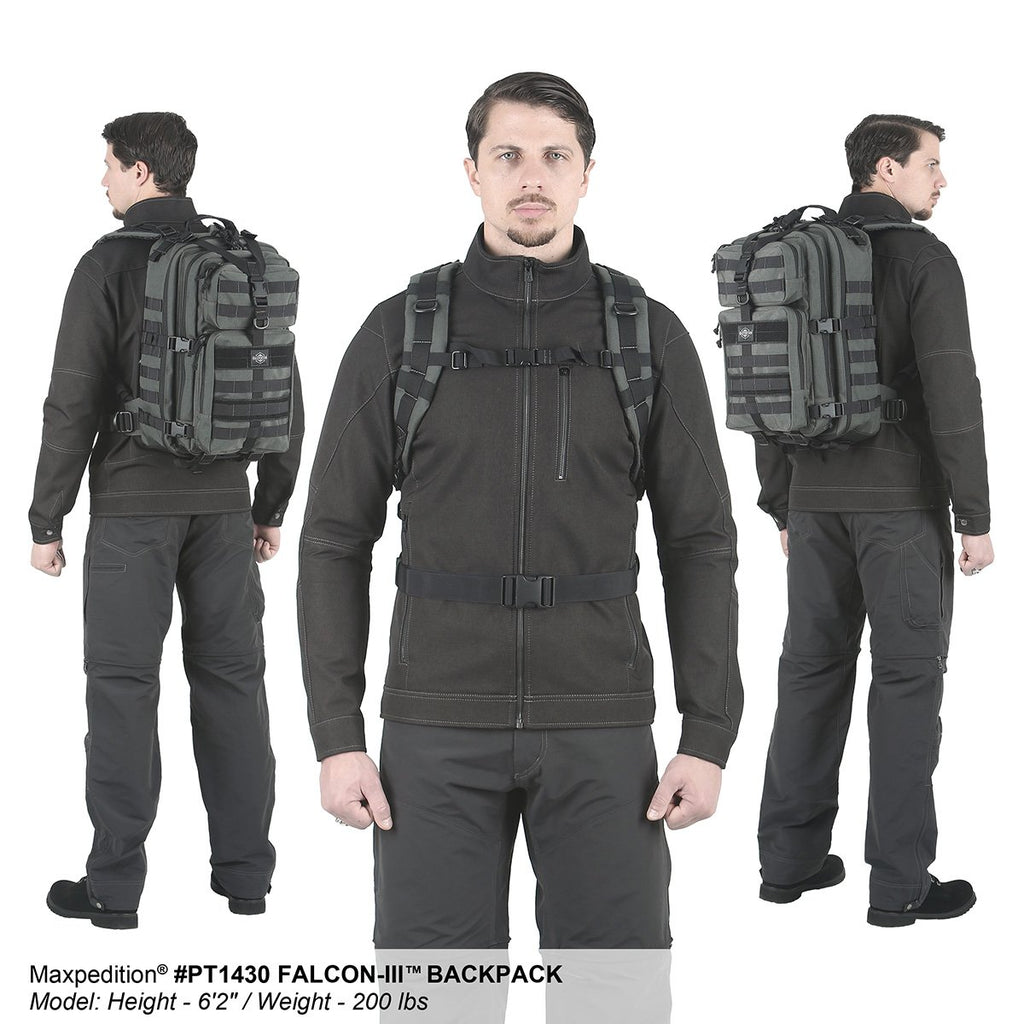 Falcon-III Backpack Noir