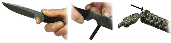 Couteau Wild Tech4 lame brossée noir étui nylon