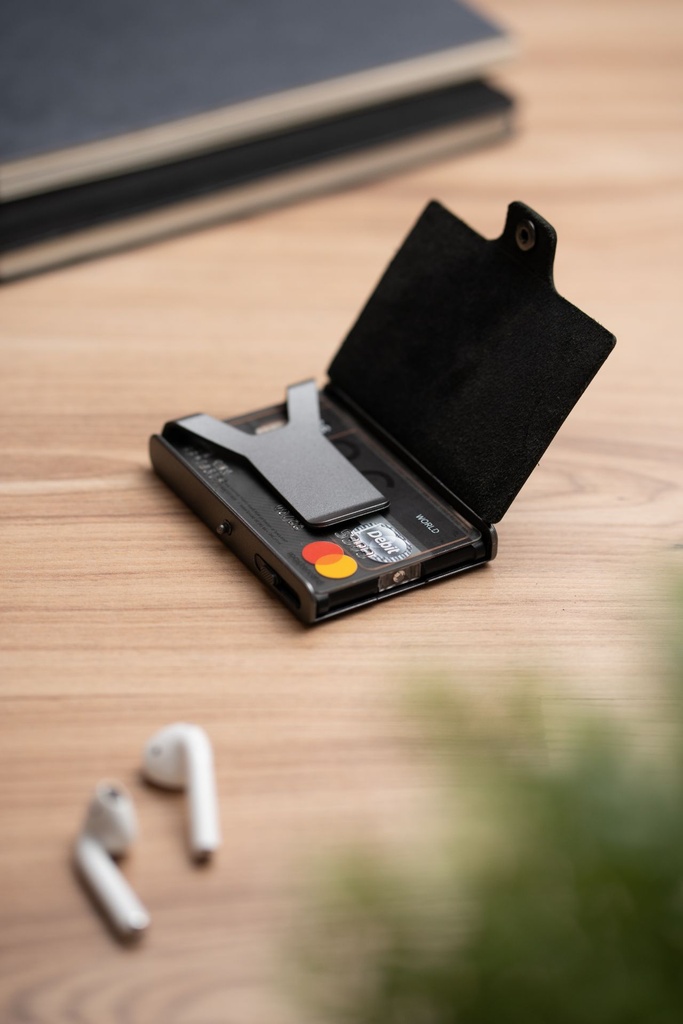 Porte-cartes avec Led, rechargeable