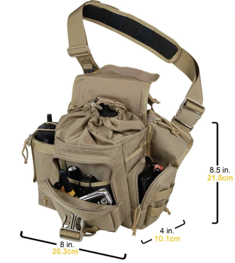 Maxpedition - Jumbo Versipack (green khaki) 0412GK