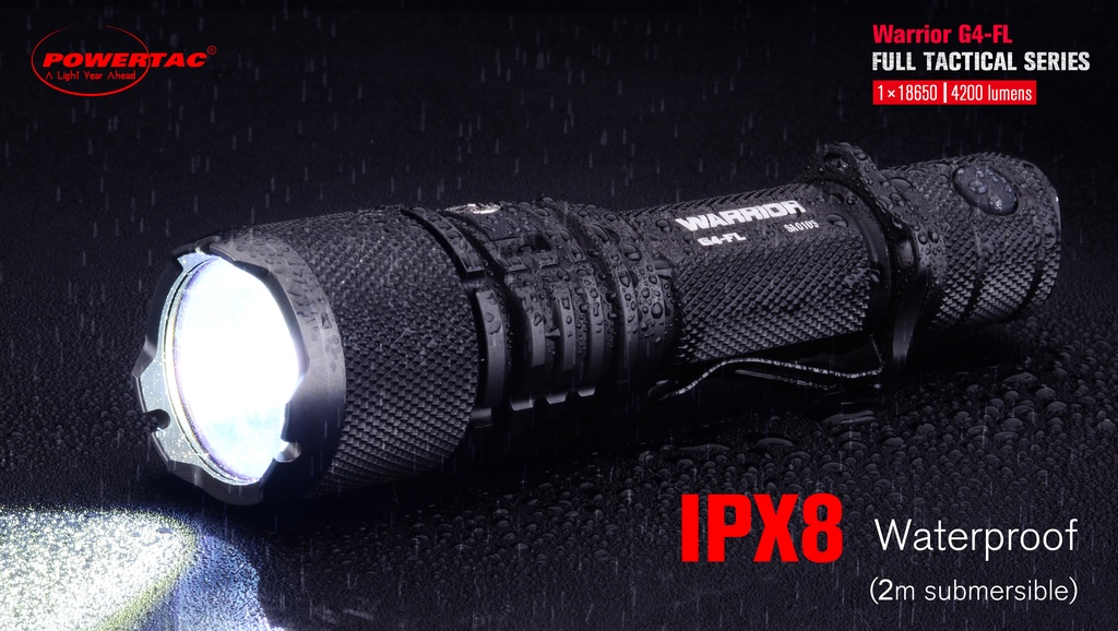 Lampe Power Tac Warrior-G4FL