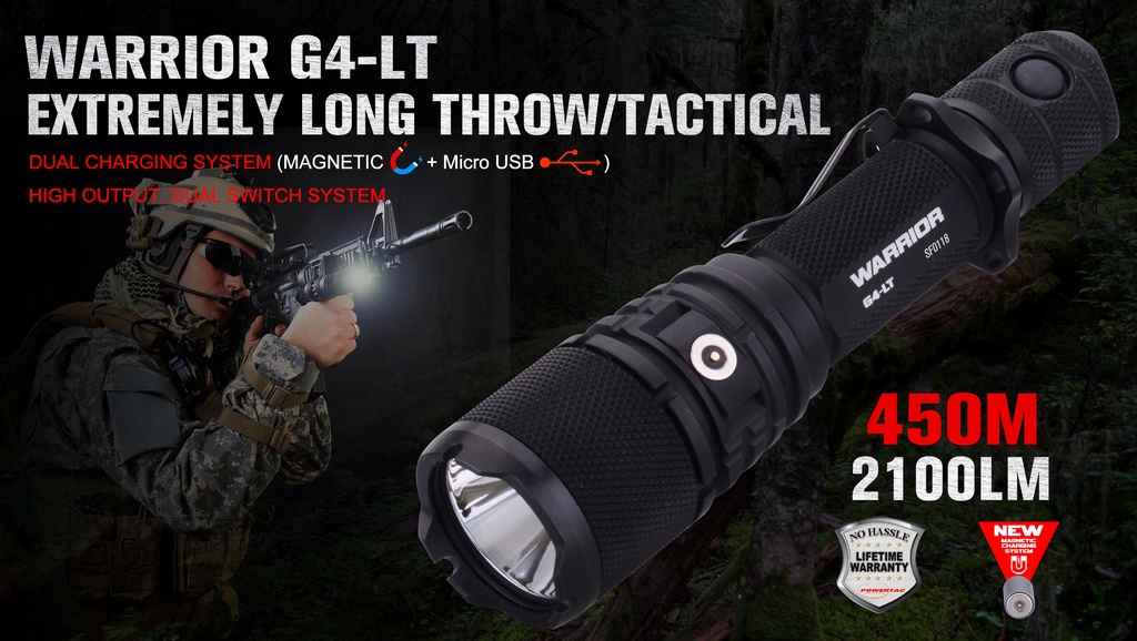 Lampe Power Tac Warrior-G4LT