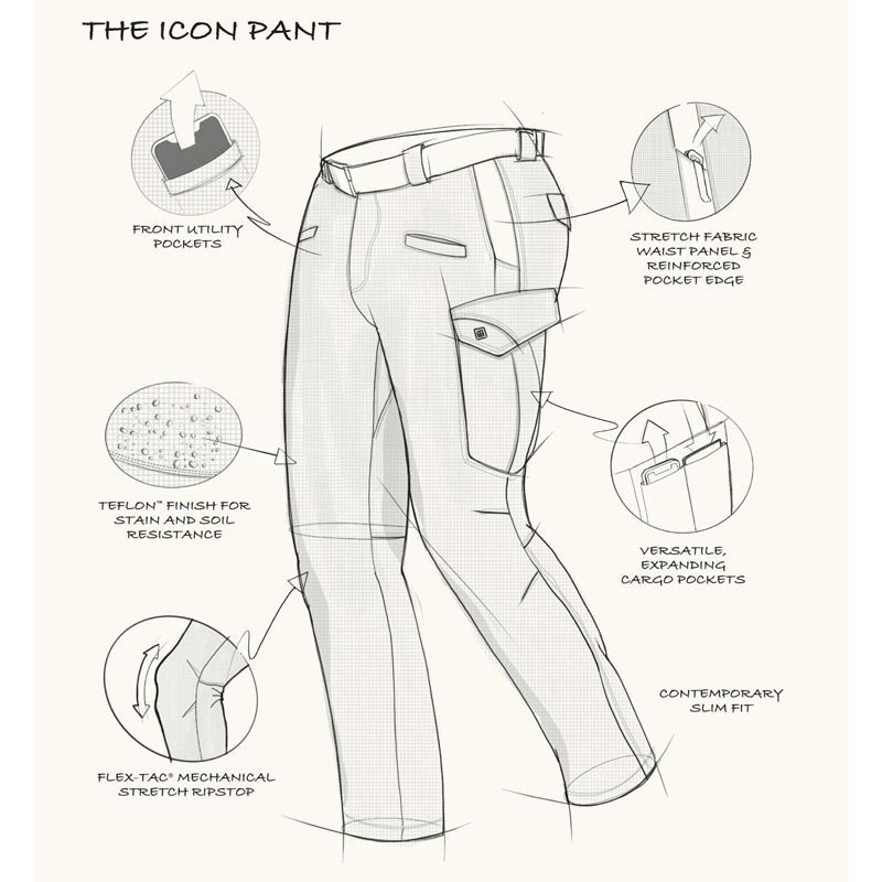 Pantalon Icon 5.11 Tactical