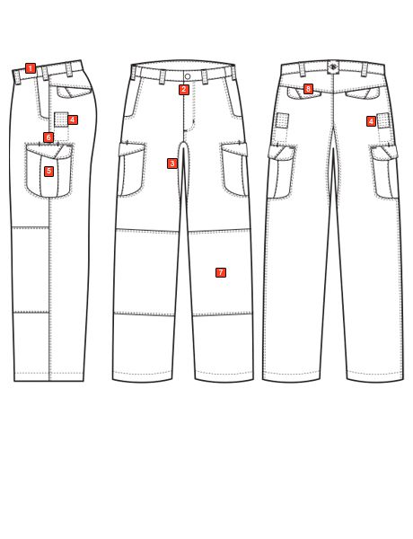 Pantalon Homme Ascent Khaki