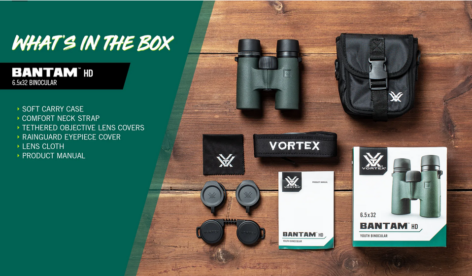 Jumelles Vortex Optics Bantam™ HD 6.5x32