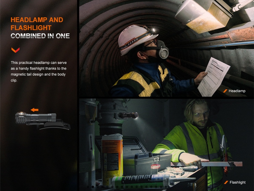 Lampe Frontale HM61R V2.0