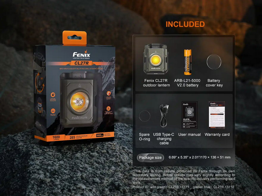 Lampe multifonctions Fenix C27R