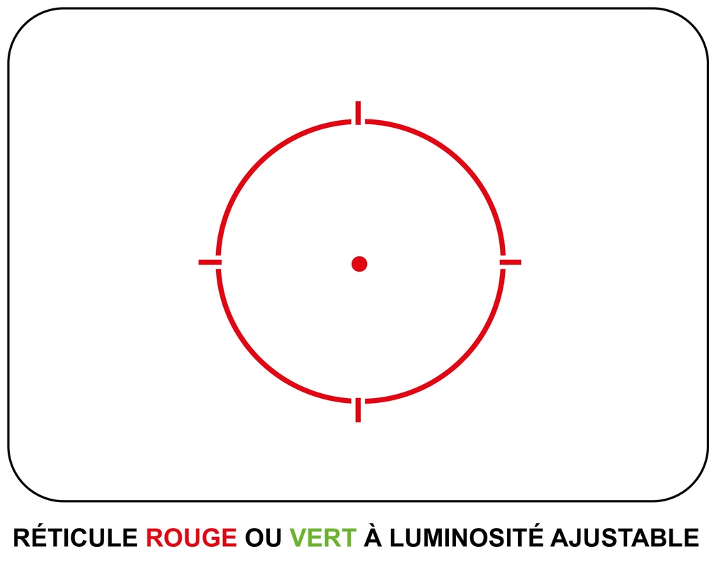 Red Dot 552 Rouge et Vert