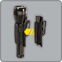 Étui pour lampe de poche extensible