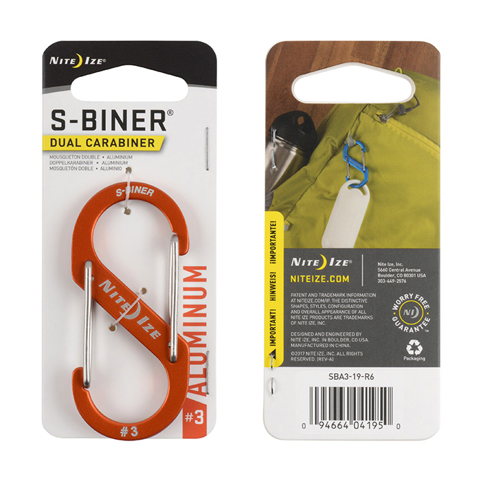 Mousqueton S-Biner Aluminium - Nite Ize