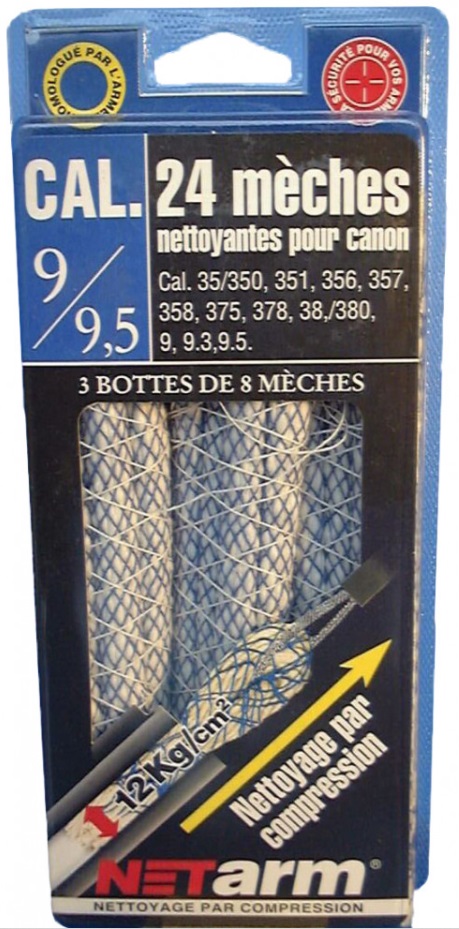 Paquets de 24 mèches pour 9 - 9,5