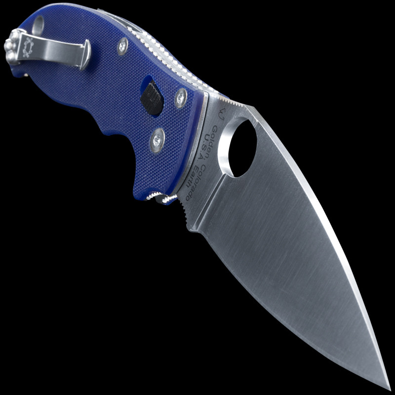 Couteau Spyderco MANIX 2 Blue Pine C101PBL2