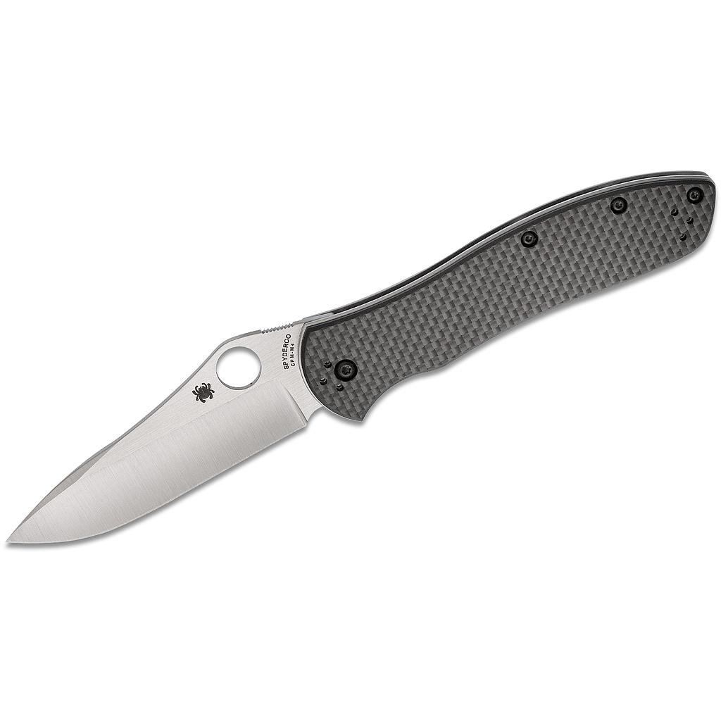 Couteau Spyderco BRADLEY carbon plain C134CFP