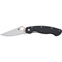 Couteau Spyderco military model plain C36GPE