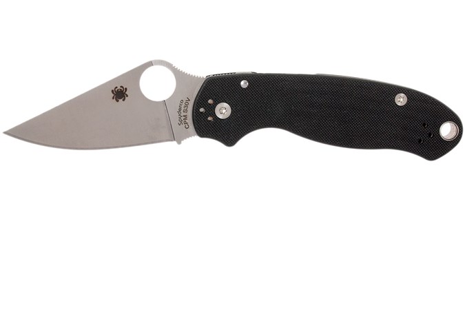 Couteau Spyderco paramilitary 3 satin C223GP