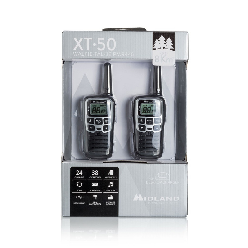 Talkie walkie Midland XT50