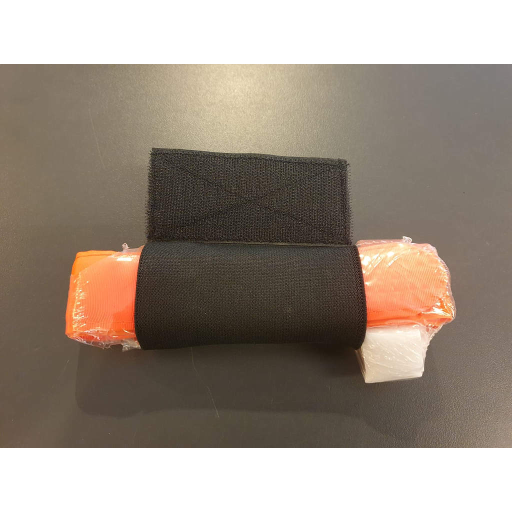 Pochette Tourniquet Noir Laterale