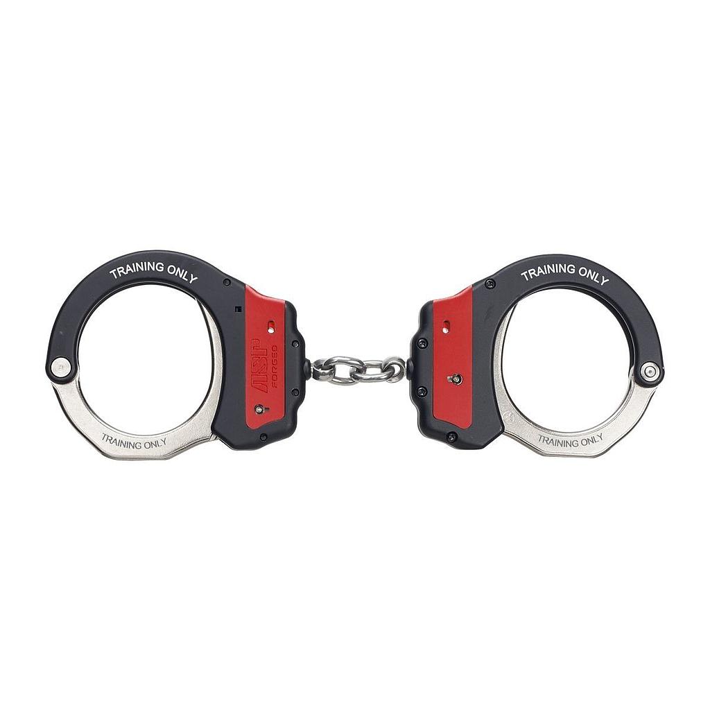 Menottes ASP Ultra Chaine Entrainement Rouge