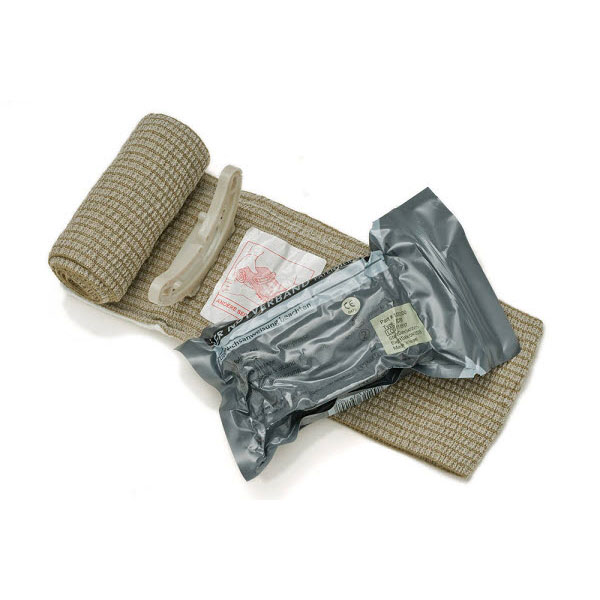 Bandage hémostatique / pansement israëlien