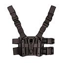 Plaque de Cuisse BlackHawk Tactical Holster Platforms Serpa Noir