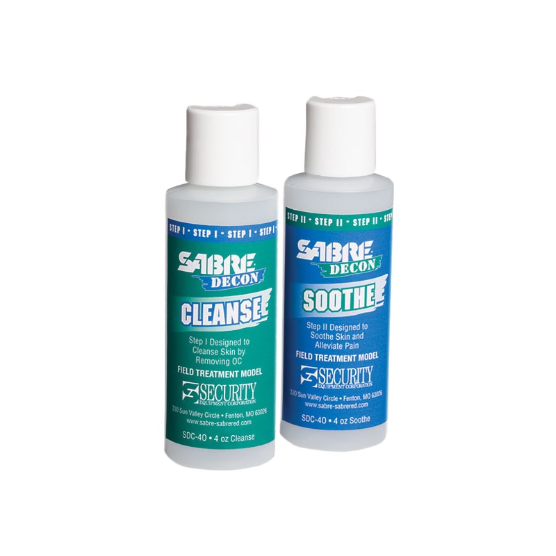Décontaminant Spray au poivre Sabre