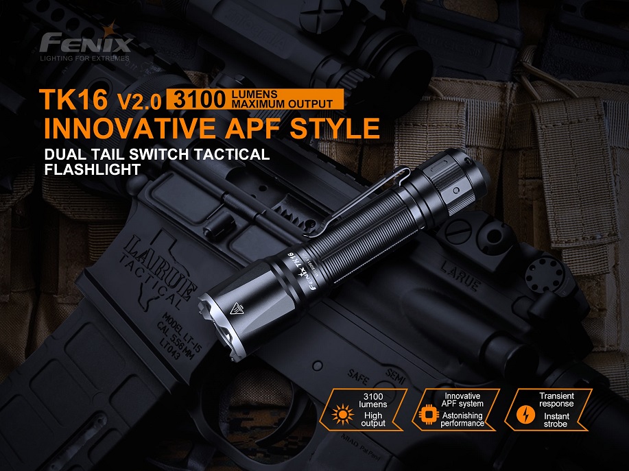 Lampe FENIX TK16 V2.0 -3100 lumen