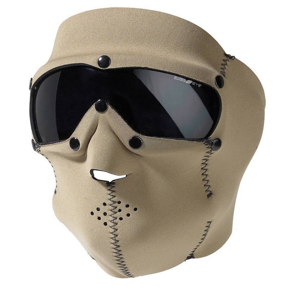 SWAT MASK PRO COYOTE LENS SMOKE + CLEAR