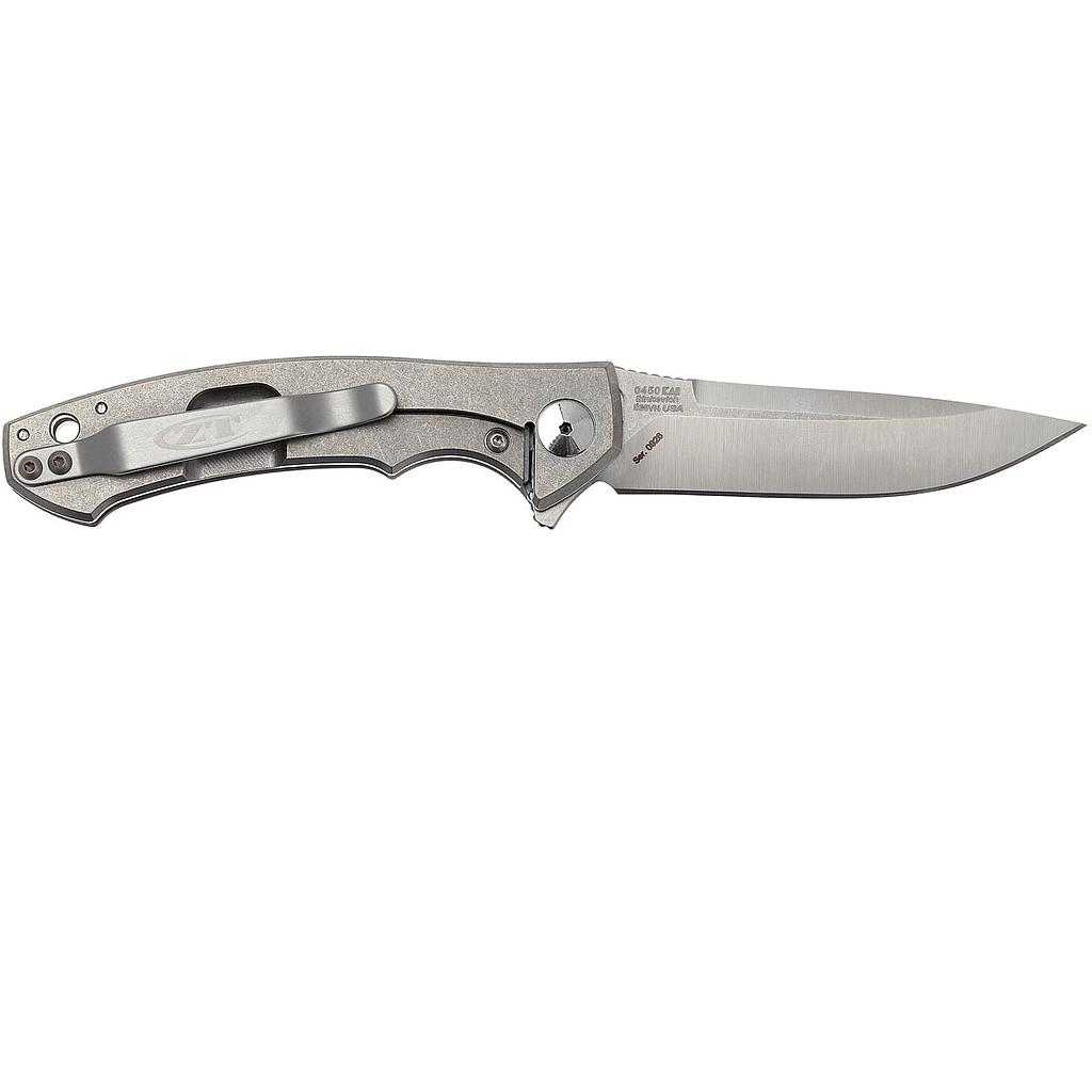 Couteau Zero Tolerance N°0450 Sinkevich KVT titanium dlc