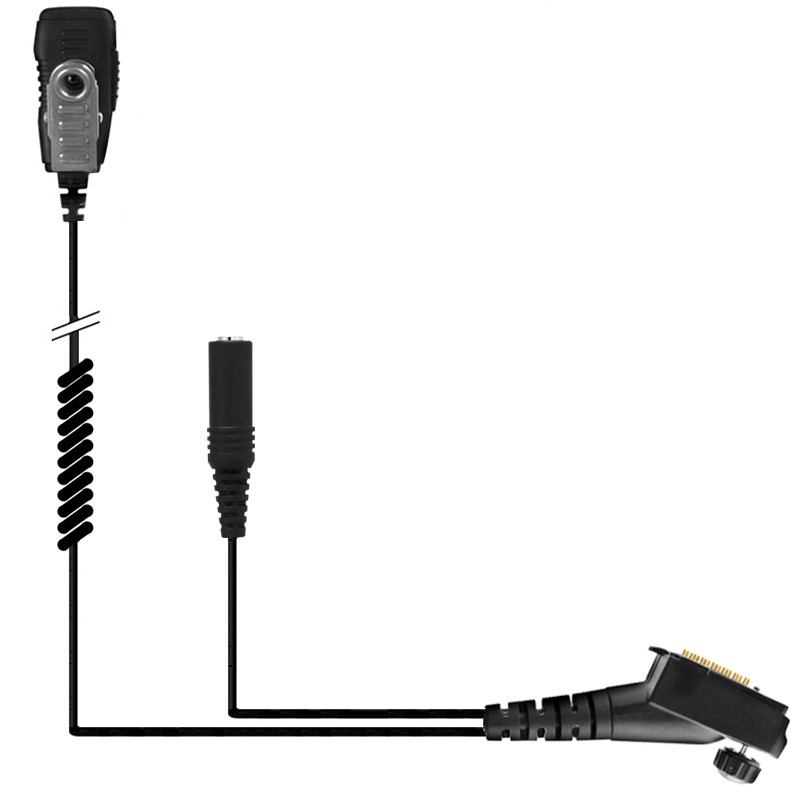Kit surveillance TPH900 2 fils Micro + jack 3.5mm 2 fils