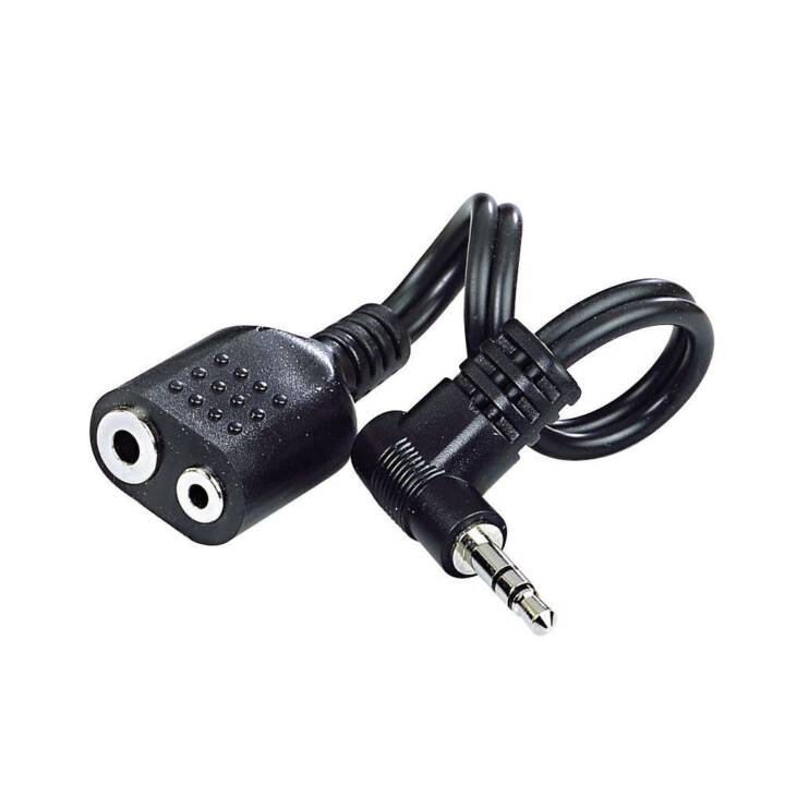 Adaptateur pour casque d'ecoute, 2,5/3,5 mm