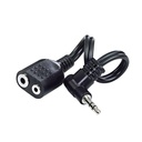 Adaptateur pour casque d'ecoute, 2,5/3,5 mm