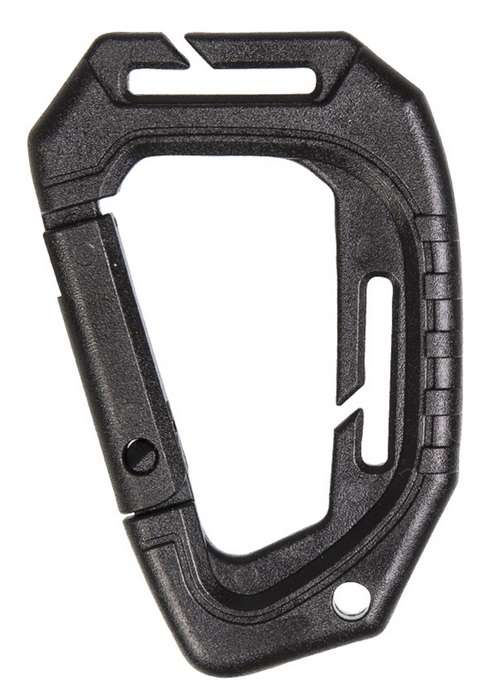 Mousqueton tactique Molle Mil-Tec Noir