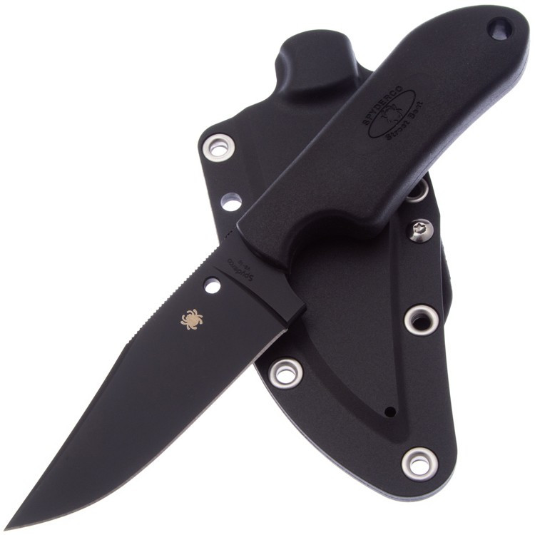 Couteau Spyderco Street Beat Black FB15PBBK